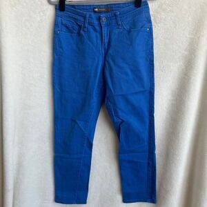 Levi's Mid Rise Skinny Bright Blue Denim Jeans Size 4